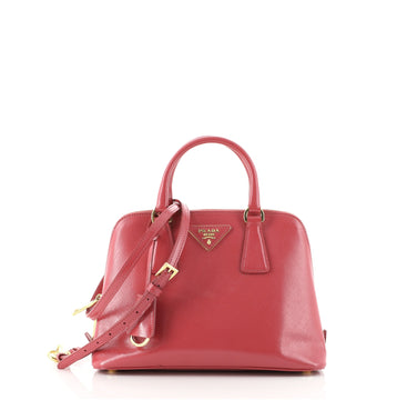 Prada Promenade Bag Vernice Saffiano Leather Small
