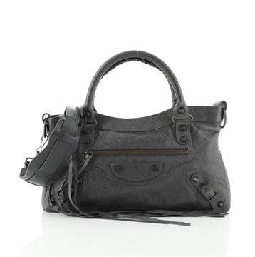 Balenciaga First Classic Studs Bag Leather
