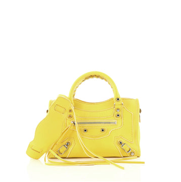 Balenciaga City Classic Studs Highlight Bag Leather Mini