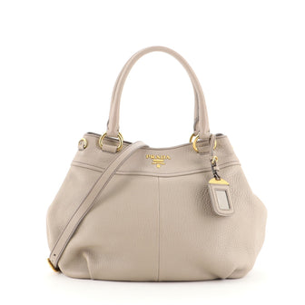 Prada Convertible Shopping Tote Vitello Daino Medium