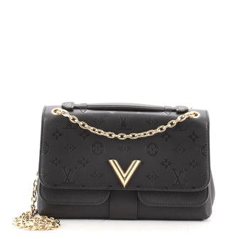 Louis Vuitton Very Chain Bag Monogram Leather