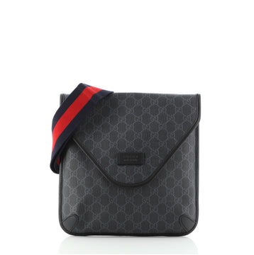 Gucci Envelope Web Messenger GG Coated Canvas Medium