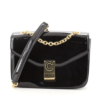 Celine C Bag Patent Medium