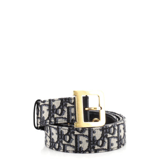 Christian Dior Diorquake Belt Oblique Canvas Wide