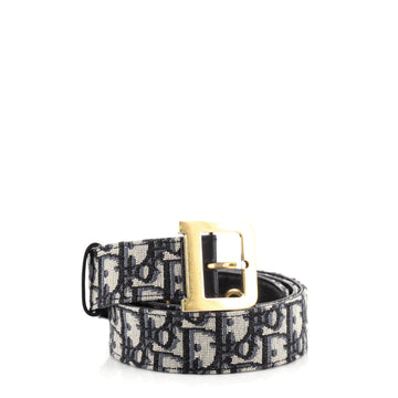 Christian Dior Diorquake Belt Oblique Canvas Wide