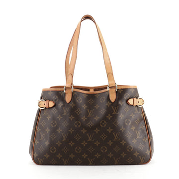 Louis Vuitton Batignolles Handbag Monogram Canvas Horizontal