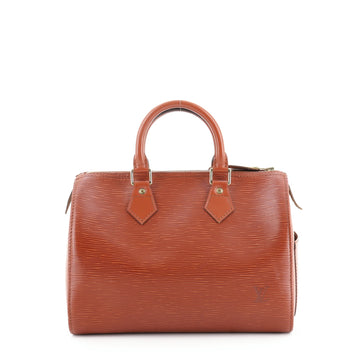 Louis Vuitton Speedy Handbag Epi Leather 25