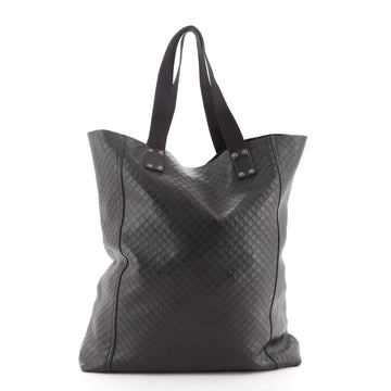 Bottega Veneta Lave Flat Messenger Bag Intrecciomirage Leather Medium
