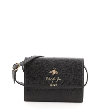 Gucci Animalier Crossbody Bag Leather