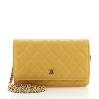 Chanel Wallet on Chain Quilted Caviar
