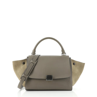 Celine Trapeze Bag Leather Small