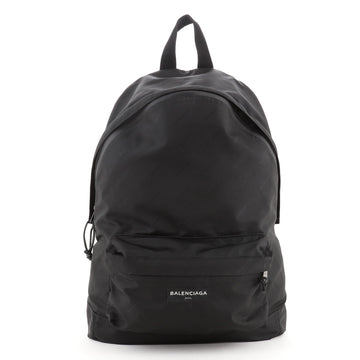Balenciaga Explorer Backpack Logo Print Nylon