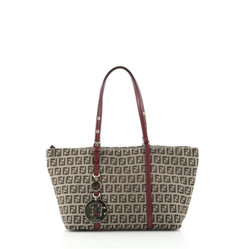 Fendi Superstar Tote Zucchino Canvas Small