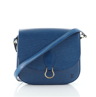 Louis Vuitton Saint Cloud Handbag Epi Leather GM