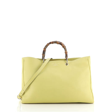 Gucci Bamboo Shopper Tote Leather Large