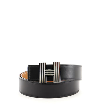 Hermes Cadena H Reversible Belt Leather Thin