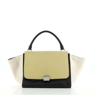 Celine Tricolor Trapeze Bag Leather Medium