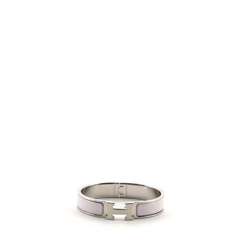 Hermes Clic H Bracelet Enamel Narrow