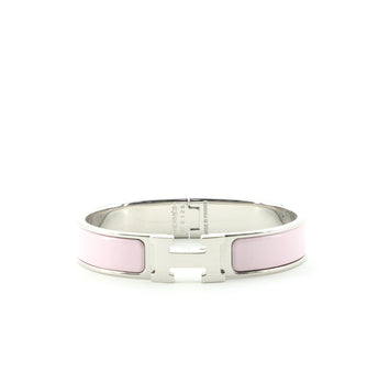 Hermes Clic H Bracelet Enamel Narrow