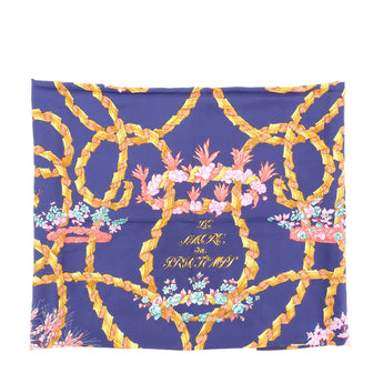 Hermes Le Sacre Du Printemps Scarf Printed Silk 90