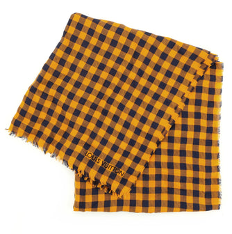 Louis Vuitton Damier Stole Scarf Cotton