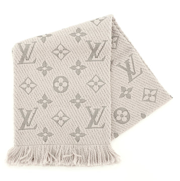 Louis Vuitton Logomania Scarf Wool Blend
