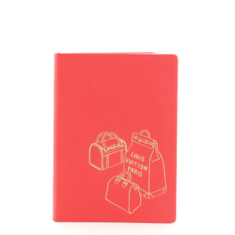 Louis Vuitton Clemence Notebook Embossed Taurillon Leather MM