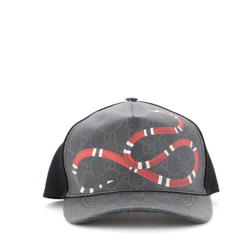 Gucci Baseball Cap Printed GG Coated Canvas