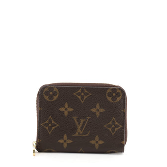 Louis Vuitton Zippy Coin Purse Monogram Canvas