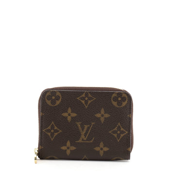 Louis Vuitton Zippy Coin Purse Monogram Canvas