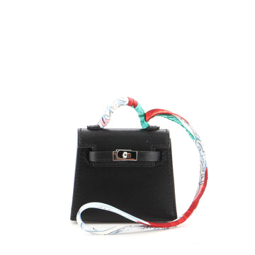 Hermes Kelly Twilly Bag Charm Tadelakt