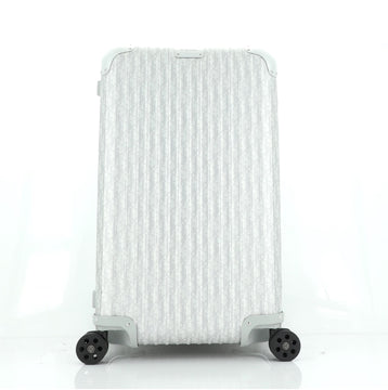 Christian Dior Dior x Rimowa Trunk Rolling Suitcase Oblique Aluminum