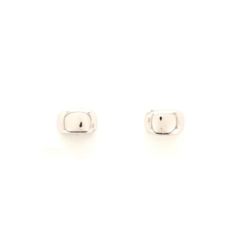 Cartier Nouvelle Vague Huggie Earrings 18K White Gold