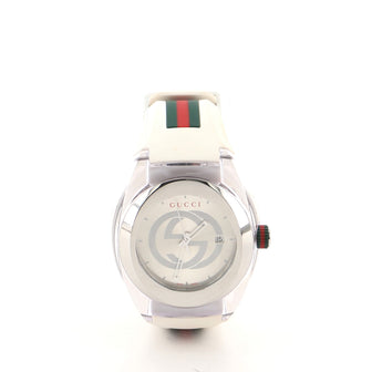 Gucci Sync Quartz Watch Stainless Steel and Rubber 44