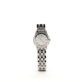 Gucci 5500 Date Quartz Watch Stainless Steel 35