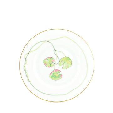 Hermes Nil Bread Plate Printed Porcelain