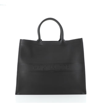 Christian Dior Book Tote Oblique Embossed Calfskin