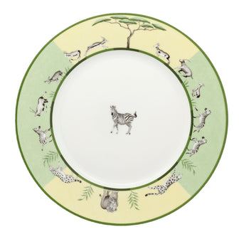 Nil Dinner Plates 2-Piece Set Printed Porcelain