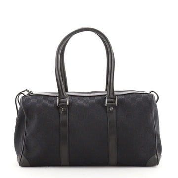 Gucci Zip Boston Bag GG Canvas Medium
