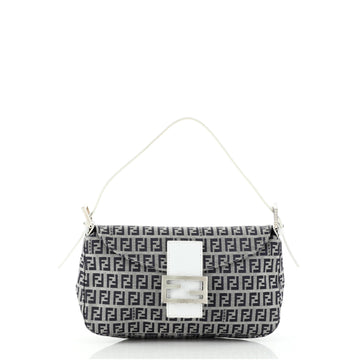 Fendi Flap Shoulder Bag Zucchino Canvas Small