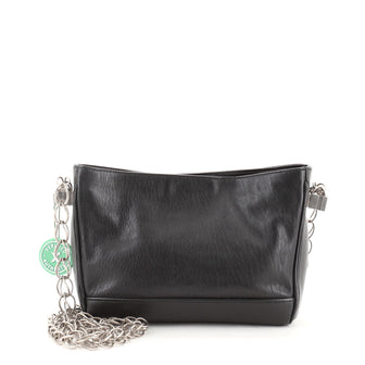 Saint Laurent Chain Shoulder Bag Leather Small