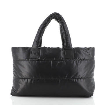 Chanel Coco Cocoon Reversible Tote Quilted Nylon Medium