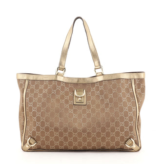 Gucci Abbey D-Ring Tote GG Canvas Large