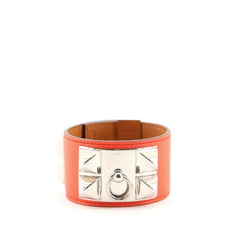 Hermes Collier de Chien Bracelet Leather