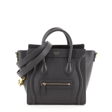 Celine Luggage Bag Smooth Leather Nano