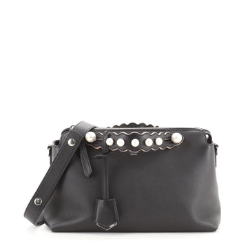 Fendi By The Way Satchel Leather with Pearl Detail Small