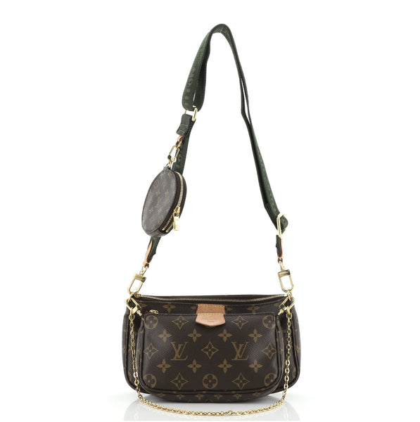 LOUIS VUITTON Multi Pochette Accessoires Monogram Cloth ref.225287