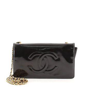Chanel Vintage CC Wallet on Chain Patent