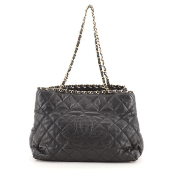 Chanel Chain Me Tote Quilted Calfskin Medium