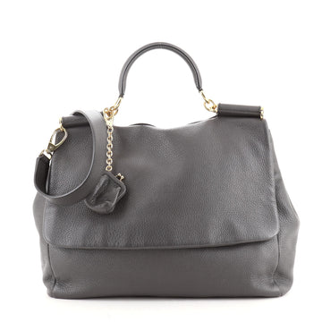 Dolce & Gabbana Soft Miss Sicily Bag Leather Large